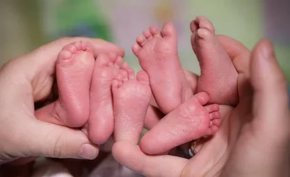 Triplets born in Bishkek