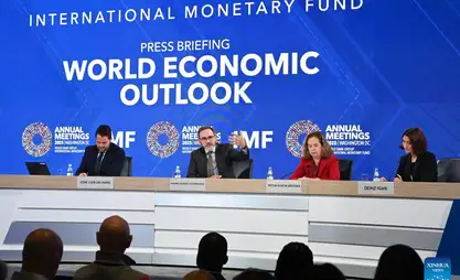 IMF raises global growth forecast to 3.2 pct in 2025