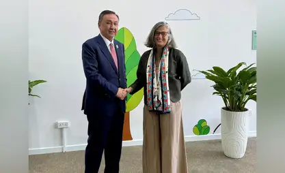OTS Secretary General met with Executive Director of UN-Habitat on the Sidelines of WUF13