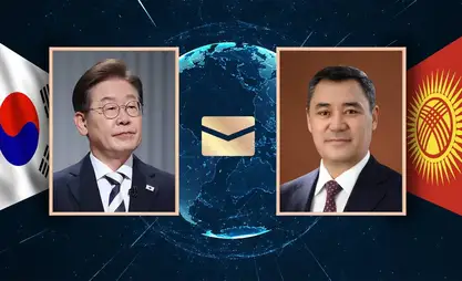 Sadyr Zhaparov congratulates Lee Jae-myung on his election as President of Republic of Korea
