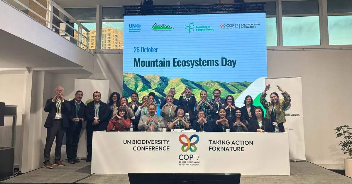 COP17: Kyrgyzstan participates Mountain Ecosystems Day marked in Yerevan