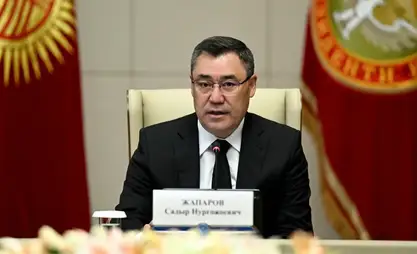 Sadyr Zhaparov congratulates Ilham Aliyev on Independenace Day