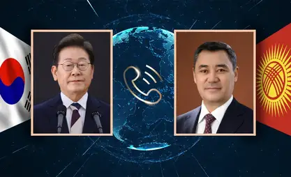 President Sadyr Zhaparov had telephone conversation with president of Korea