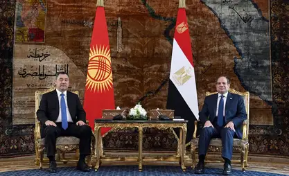 Presidents of Kyrgyzstan and Egypt held one-on-one meeting