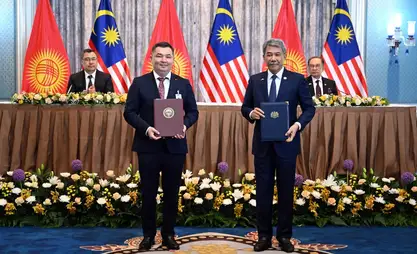 Kyrgyzstan and Malaysia sign memorandum of cooperation in tourism