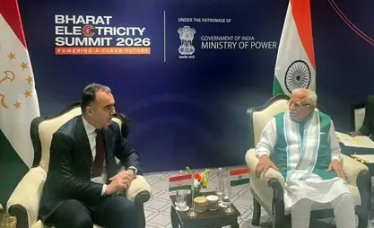 Tajikistan, India discuss energy cooperation at New Delhi Summit