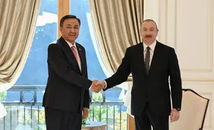 Secretary general of OTS meets with president of Azerbaijan