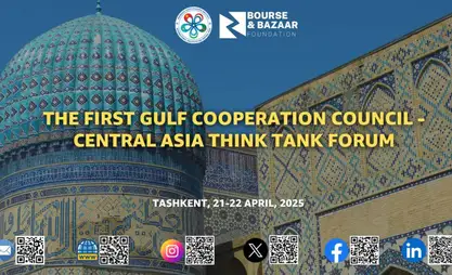 Tashkent to host first forum of think tanks from Central Asia and Gulf Cooperation Council