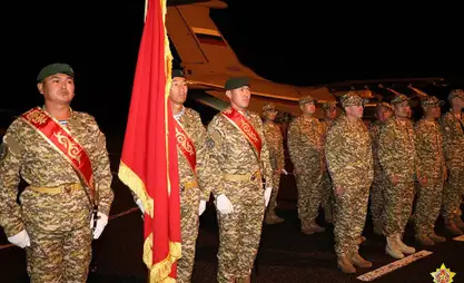 Military from Kyrgyzstan arrive in Belarus for CSTO joint exercises
