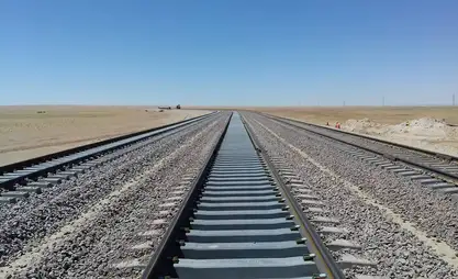 Work underway on 10-kilometer section of China-Kyrgyzstan-Uzbekistan railway